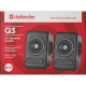 Фото Акустическая система Defender Q3 Black (65403)
