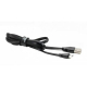 Фото Дата кабель USB 2.0 Micro 5P to AM Cablexpert (CCPB-M-USB-01BK)
