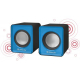 Фото Акустическая система Defender SPK 22 2х2,5W USB blue (65501)