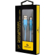 Фото Дата кабель USB 2.0 Micro 5P to AM Cablexpert (CC-USB2B-AMmBM-1M-VW)