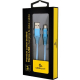 Фото Дата кабель USB 2.0 Micro 5P to AM Cablexpert (CC-USB2B-AMmBM-2M-VW)