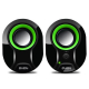 Фото Акустическая система SVEN 290 black-green