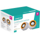 Фото Акустическая система OMEGA OG-116B white orange 2x3W RMS USB (OG116BWO)