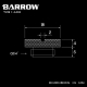 Фото Заглушка Barrow с резьбой G1/4 белая