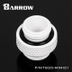 Фото Адаптер соединительный с резьбой G1/4 Barrow (TB2D-MINI01), белый