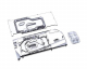 Фото Водоблок на карту Zotac RTX 3090 HOF Extreme Limited Edition с активным бэкплейтом (N-GY3090HOF-TC)