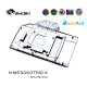 Фото Водоблок на MSI GeForce RTX 3060 GAMING X TRIO A-RGB с бэкплейтом (N-MS3060TRIO-X)