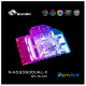 Фото Водоблок от Bykski на видеокарты Asus DUAL RTX306012G-Gamming с бэкплейтом (N-AS3060DUAL-X)