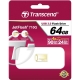Фото Flash память Transcend JetFlash 710 64GB Metal Gold (TS64GJF710G)