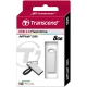 Фото Накопитель USB Transcend JetFlash 520 8GB Metal Silver (TS8GJF520S