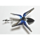 Фото Модель вертолета Falcon X 3 Channel Mini Blue (777-112 Blue)