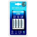 Фото Зарядное устройство АА/ААА Panasonic Basic Charger+ Eneloop 4AA 1900 mAh New (K-KJ51MCC40E)
