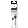 Фото Кабель Philips USB 2.0 to Lightning 1 м Black (DLC2404V/10)