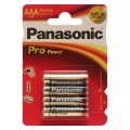 Фото Батарейка Panasonic Pro Power AAA BLI 4 Alkaline (LR03XEG/4BP)