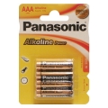 Фото Батарейка Panasonic Alkaline Power AAA BLI 4 (LR03REB/4BPR)