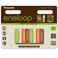 Фото Аккумулятор Panasonic Eneloop Organic Colors AAA 750 mAh Ni-MH 8 шт (BK-4MCCE/8RE)