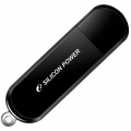 Фото USB Flash Drive Silicon Power LuxMini 322 16GB Black (SP016GBUF2322V1K)