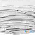 Фото Монтажный провод белый 2.1мм