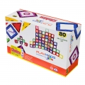 Фото Конструктор PlayMags магнитный набор 80 эл. (PM170)