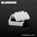 Фото Barrow Special Aluminum Heatsink Top Kit For DDC Pump DCHL-V2 White