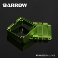 Фото Barrow Special Aluminum Heatsink Top Kit For DDC Pump DCHL-V2 Green