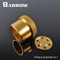 Фото Barrow Special Aluminum Heatsink Top Kit For D5/MCP655 Pump Gold (LD5HK-V1)
