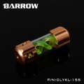 Фото Резервуар Barrow T Virus Reservoir 155 mm Gold (Green Spiral) (CLYKL155)