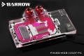 Фото Водоблок Barrow для видеокарты MSI GTX1050Ti/1050 Wind (BS-MSB1050T-PA)