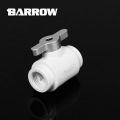Фото Кран Barrow Mini Valve G1/4 White-Gray (TLQFS-V1)