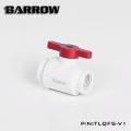 Фото Кран Barrow Mini Valve G1/4 белый-красный (TLQFS-V1)