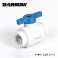 Фото Кран Barrow Mini Valve G1/4 белый-голубой (TLQFS-V1)