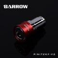 Фото Фитинг быстроразьемный Barrow Quick Disconnect QDC Chrome-Red (TZKMF-V2)