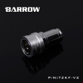 Фото Фитинг быстроразьемный Barrow Quick Disconnect QDC хром-серебристый (TZKMF-V2)