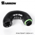 Фото Поворотный адаптер 180 градусов Barrow (TSWT1804-V1) G1/4 черный