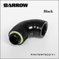 Фото Двойной поворотный угловой адаптер 90 градусов Barrow (TSWT902-V1) G1/4 черный