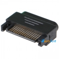 Фото Разъем питания SATA 15-pin (черный) с корпусом