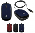 Фото Мышь HP Mouse X1200 Revolutionary Blue(H6F00AA)