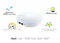 Фото Wi-Fi система ASUS Lyra Mini MAP-AC1300 3 pcs, AC1300, 1xGE LAN, 1xGE WAN, MU-MIMO, AiMesh(MAP-AC130
