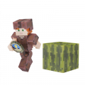 Фото Игровая фигурка Minecraft Alex in Leather Armor серия 4(19975M)