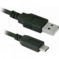 Фото Дата кабель USB09-03 USB - Type C, black, 1m Defender (87490)