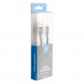 Фото Дата кабель USB 2.0 AM to Micro 5P 1m flat black Vinga (VRC101BKA)