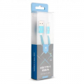 Фото Дата кабель USB 2.0 AM to Type-C 1m flat blue Vinga (VRC101BC)