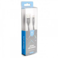 Фото Дата кабель USB 2.0 AM to Micro 5P 1m metal back Vinga (VRC071BKA)