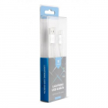 Фото Дата кабель USB 2.0 AM to Lightning 1m fabric silver Vinga (VRC511SI)