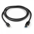 Фото Дата кабель USB 3.0 Type-C to AM 1 m Vinga (VCPDCAM30TC1BK)