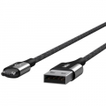 Фото Дата кабель USB 2.0 AM to Micro 5P 1.2m MIXIT DuraTek black Belkin (F2CU051bt04-BLK)
