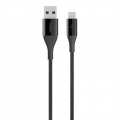 Фото Дата кабель USB 2.0 AM to Lightning 1.2m MIXIT DuraTek black Belkin (F8J207bt04-BLK)