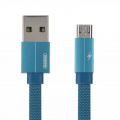 Фото Дата кабель USB 2.0 AM to Micro 5P 1.0m Kerolla blue Remax (RC-094M1M-BLUE)