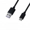 Фото Дата кабель USB 2.0 AM to Type-C 1.0m black Grand-X (TPC-01)