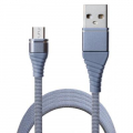 Фото Дата кабель USB 2.0 AM to Micro 5P 1.2m 2A Grey Grand-X (NM012GR)